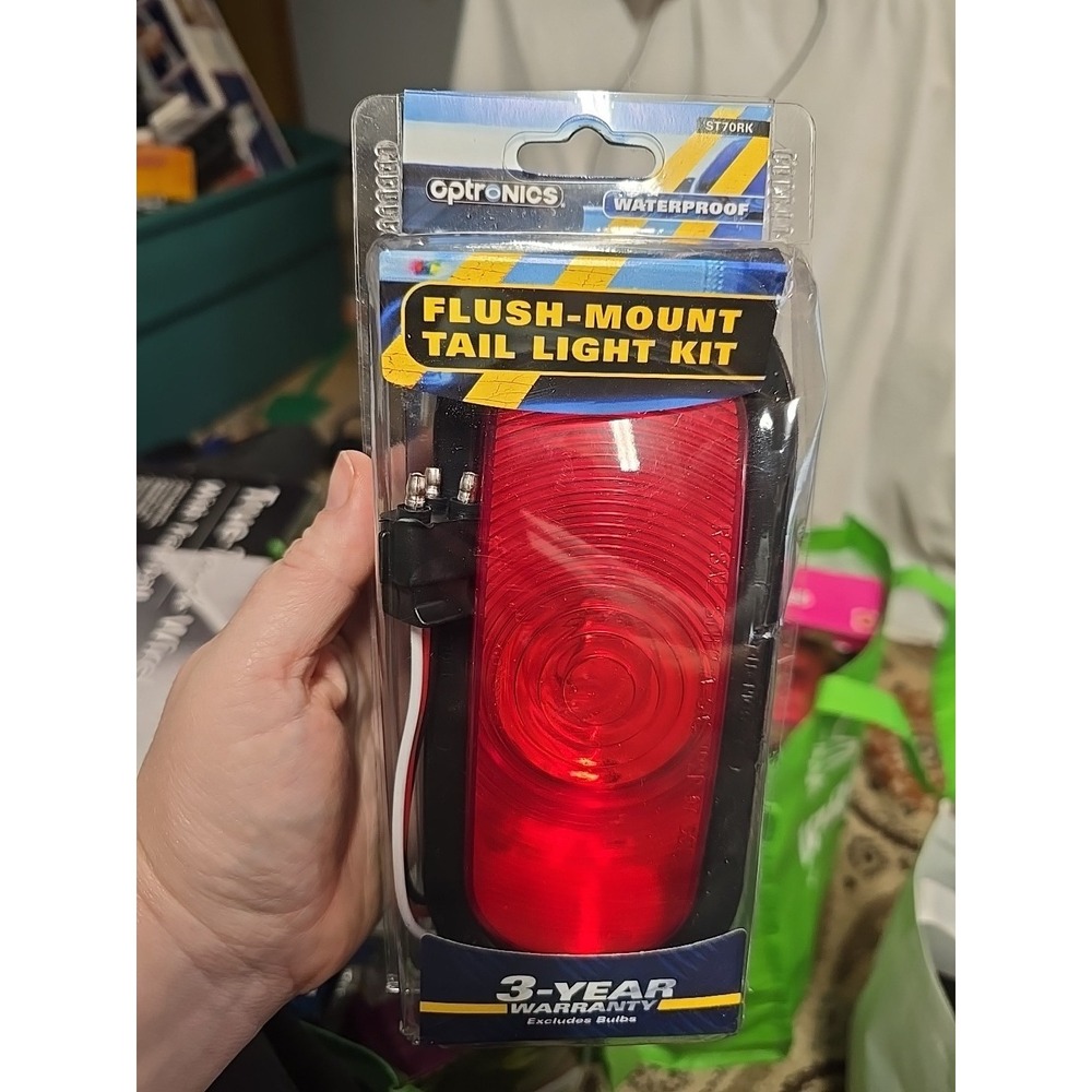 Optronics Inc ST70RK Oval Stop/Tail/Turn Signal Light Kit Waterproof Box Damage